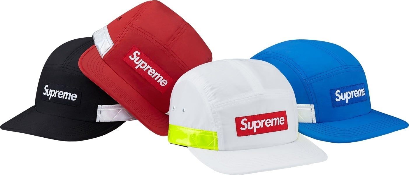 Reflective Stripe Camp Cap
